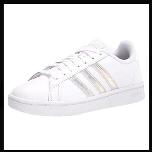 Adidas grand court with cloudfoam insoles. Size 6